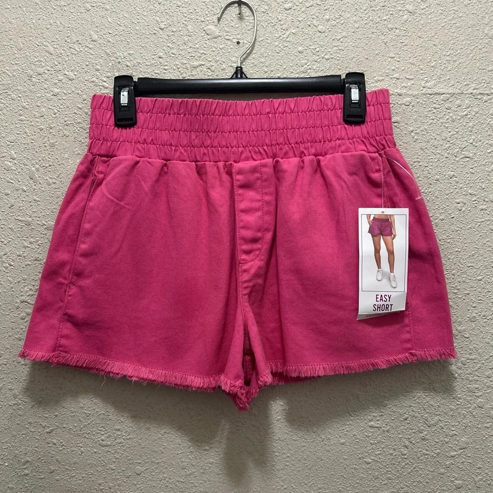 Vanilla Star Easy Pull On Shorts, Size M, Pink NEW MSRP $38